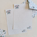 Papéis de Carta Estampas com Envelope 10 unidades | PÁSSAROS