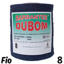 Barbante Dubom Azul Marinho - 1 Kg - Fio 8 - 780m