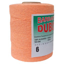 Barbante Dubom Salmão Neon - 1 Kg - Fio 6