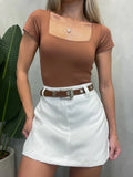 Short Saia Feminino Alfaiataria Livia Ref. 1367