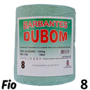 Barbante Dubom Verde Água - 1 Kg - Fio 8 - 780m