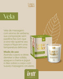 Vela De Massagem Com Óleos Essenciais AROMA DE VERBANA 50g