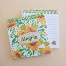 Bloquinho de Anotações 15x15 80fls | GIRASSÓIS