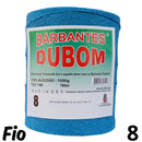 Barbante Dubom Azul Turquesa - 1 Kg - Fio 8