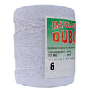 Barbante Dubom Branco Neve - 1 Kg - Fio 6