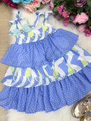 Vestido Banana Club Eloa Azul