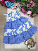 Vestido Banana Club Eloa Azul