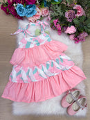 Vestido Banana Club Eloa Rosa