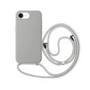 Capa com Alça para iPhone - Cinza