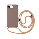 Capa com Alça para iPhone - Marrom