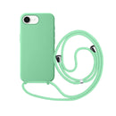 Capa com Alça para iPhone - Verde Menta