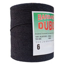Barbante Dubom Preto - 1 Kg - Fio 6 - 1080m
