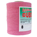 Barbante Dubom Rosa Escuro - 1 Kg - Fio 8