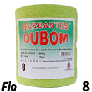 Barbante Dubom Verde Abacate - 1 Kg - Fio 8 - 780m