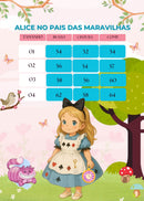 Vestido Princesa Belli Alice no Pais das Maravilhas