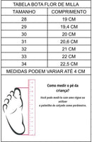 Bota/Coturno Flor di Mila Aylla Prata Boiadeira