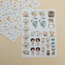 Papel Adesivo 16x22 c/ 02 unidades | Coleção INOCÊNCIA