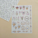 Papel Adesivo 16x22 c/ 02 unidades | Coleção LAVANDA