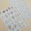 Papel Adesivo 16x22 c/ 02 unidades | Coleção LAVANDA