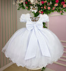 Vestido Infantil Menina Bonita Betania Branco