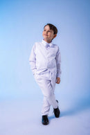 Conjunto Miss Cherry Social Leonardo Colete Branco