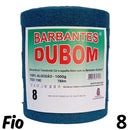 Barbante Dubom Azul Petróleo - 1 Kg - Fio 8 - 780m