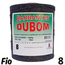 Barbante Dubom Grafite - 1 Kg - Fio 8 - 780m