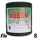 Barbante Dubom Verde Amazônia  - 1 Kg - Fio 8 - 780m