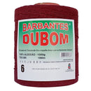 Barbante Dubom Vinho - 1 Kg - Fio 6