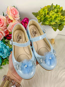 Sapatilha Doce Pe Jardim Encantado Azul Bebe