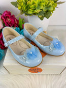 Sapatilha Doce Pe Jardim Encantado Azul Bebe