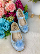 Sapatilha Doce Pe Jardim Encantado Azul Bebe