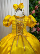 Fantasia Princesa Belli A Bela e a Fera Longa Modelo 2