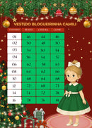 Vestido Blogueirinha Camile Vermelho - Natal