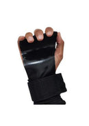 LUVA HAND GRIP CROSSFIT CROSS PULL UP LPO ACADEMIA PROFISSIONAL PRETA,P