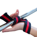 Tala 100% Algodão. P/ Musculação Academia Funcional musculação o Profissional PRETO COM VERMELHO
