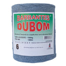 Barbante Dubom Azul Grisaceo - 1 Kg - Fio 6