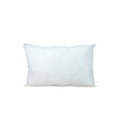 Refil Enchimento de Almofada Retangular 1 Peça 60cm x 40cm 100% Poliéster Fibra Siliconada Revestimento TNT Branco