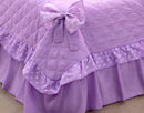 KIT COBRE LEITO URSINHA SOLTEIRO 3 PEÇAS LILAS
