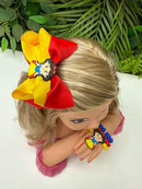 Laço Belli Tematico Branca De neve + Pulseira