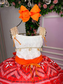 Vestido Temáticos Infantil Luxo Moana Modelo 3