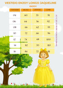 Vestido Enjoy Longo Jaqueline Amarelo