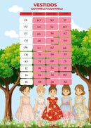 Vestido Giovanella/Giovanela Jardim das Borboletas Rosa Patricia