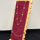CONJUNTO PULSEIRA E COLAR CORAÇÕES BANHADO A OURO 18K