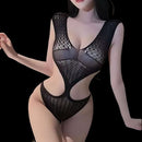 Body Feminino com Recorte na Cintura em Malha Elástica