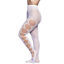 Meia Calça com Abertura nas Laterais detalhes em Strass - Yaffa Lingerie