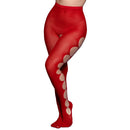 Meia Calça com Abertura nas Laterais detalhes em Strass - Yaffa Lingerie
