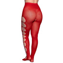 Meia Calça com Abertura nas Laterais detalhes em Strass - Yaffa Lingerie