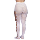 Meia Calça com Abertura nas Laterais detalhes em Strass - Yaffa Lingerie