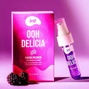 Ooh Delícia Calda Beijável Sabor Amora com Efeito Picante 11g - INTT